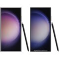 Samsung Galaxy S23 Ultra Lavender & Black Home Screen