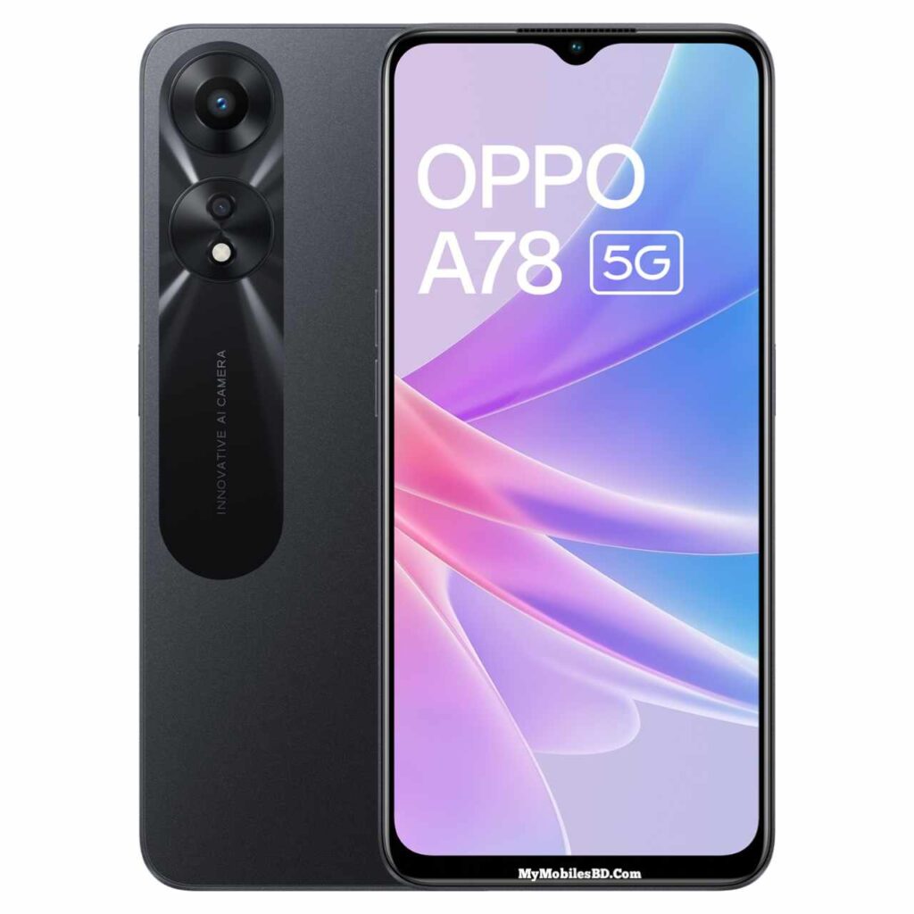 Oppo A78 5G Glowing Black