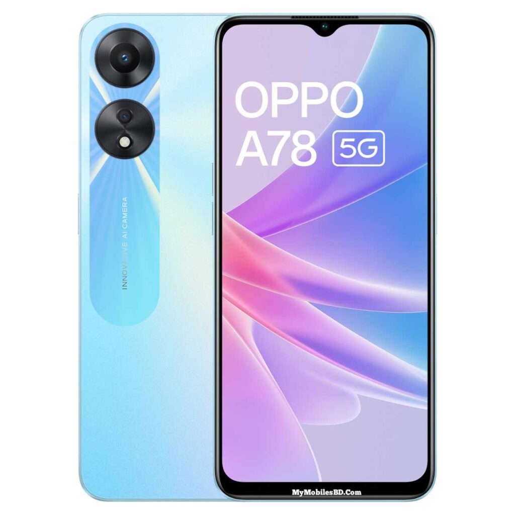 Oppo A78 5G Glowing Blue