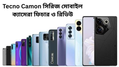 Tecno Camon সিরিজ মোবাইল ক্যামেরা ফিচার ও রিভিউ