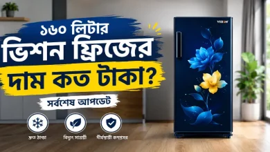 ১৬০ লিটার ভিশন ফ্রিজের দাম.png