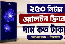 ২৫০ লিটার ওয়ালটন ফ্রিজের দাম.png