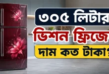 ৩০৫ লিটার ভিশন ফ্রিজের দাম.png