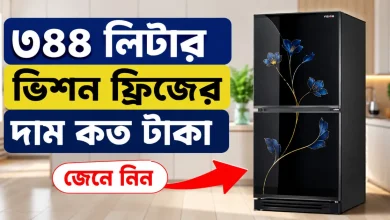 ৩৪৪ লিটার ভিশন ফ্রিজের দাম.png